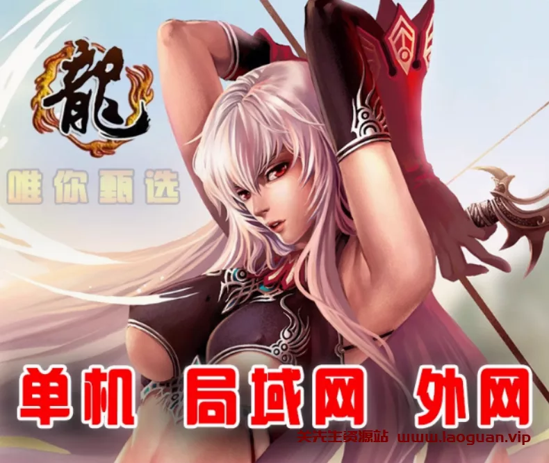 《龙OL》单机版3D武侠网络游戏一键端无限刷等级元宝金钱装备物品- 关先生资源站
