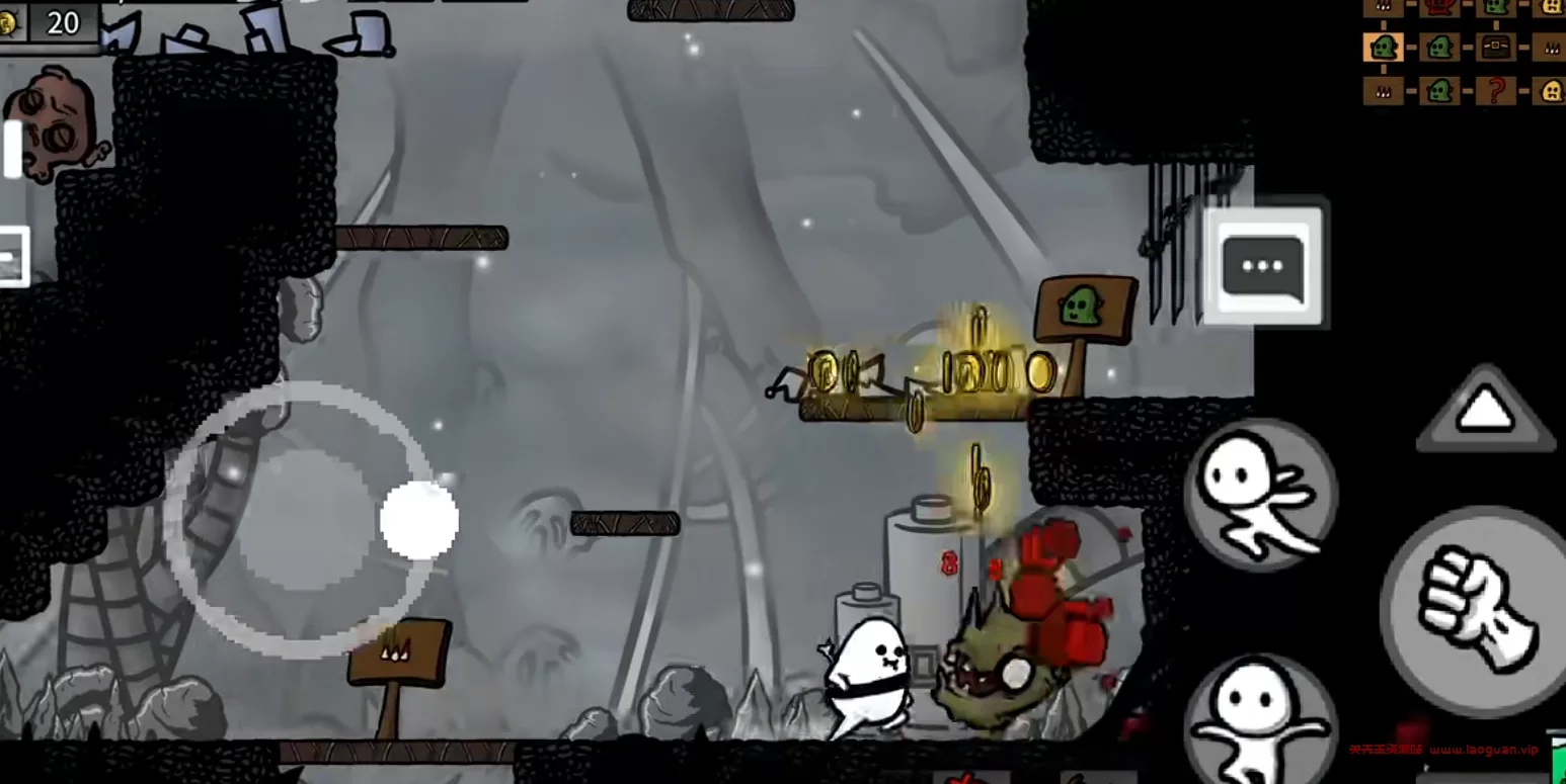 《太空角斗士》画风神似以撒的横板轻肉鸽游戏，获取强大的道具来对抗各种怪物- 关先生资源站