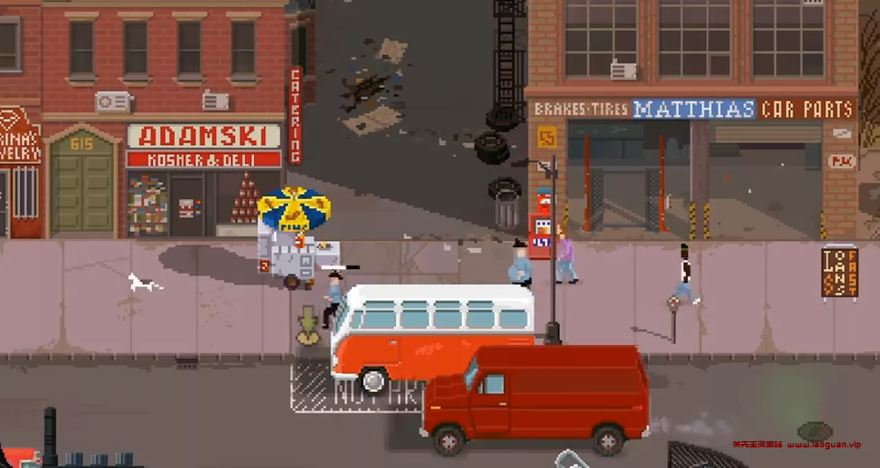 《巡警》剧情不错的steam移植像素游戏，层层挖掘，找到陷害你的幕后黑手- 关先生资源站