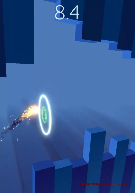 《Fire Rides》休闲的竖屏跑酷游戏，冲击高分获得成就，解锁所有的小球皮肤- 关先生资源站