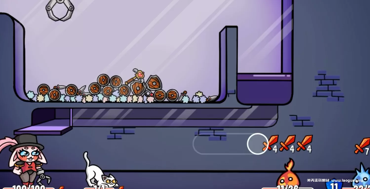 《抓抓地牢》像素抓娃娃，游戏界的时间杀手，就像是进入了好玩的游乐园，在一个个娃娃机项目中迷失自己- 关先生资源站