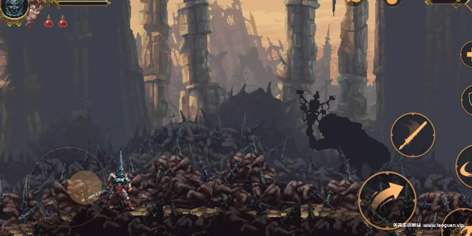 《神之亵渎》steam移植精品像素游戏，成为“忏悔者”在大陆上隐藏的角落找到被埋葬的真相，打破神迹的诅咒- 关先生资源站