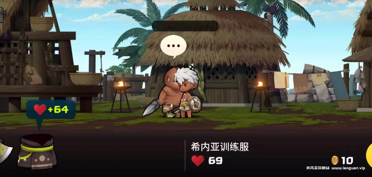 《勇敢的咖斐》很不错的卡通画风游戏，除了战斗升级解锁强劲装备，还需要解密、跑酷- 关先生资源站