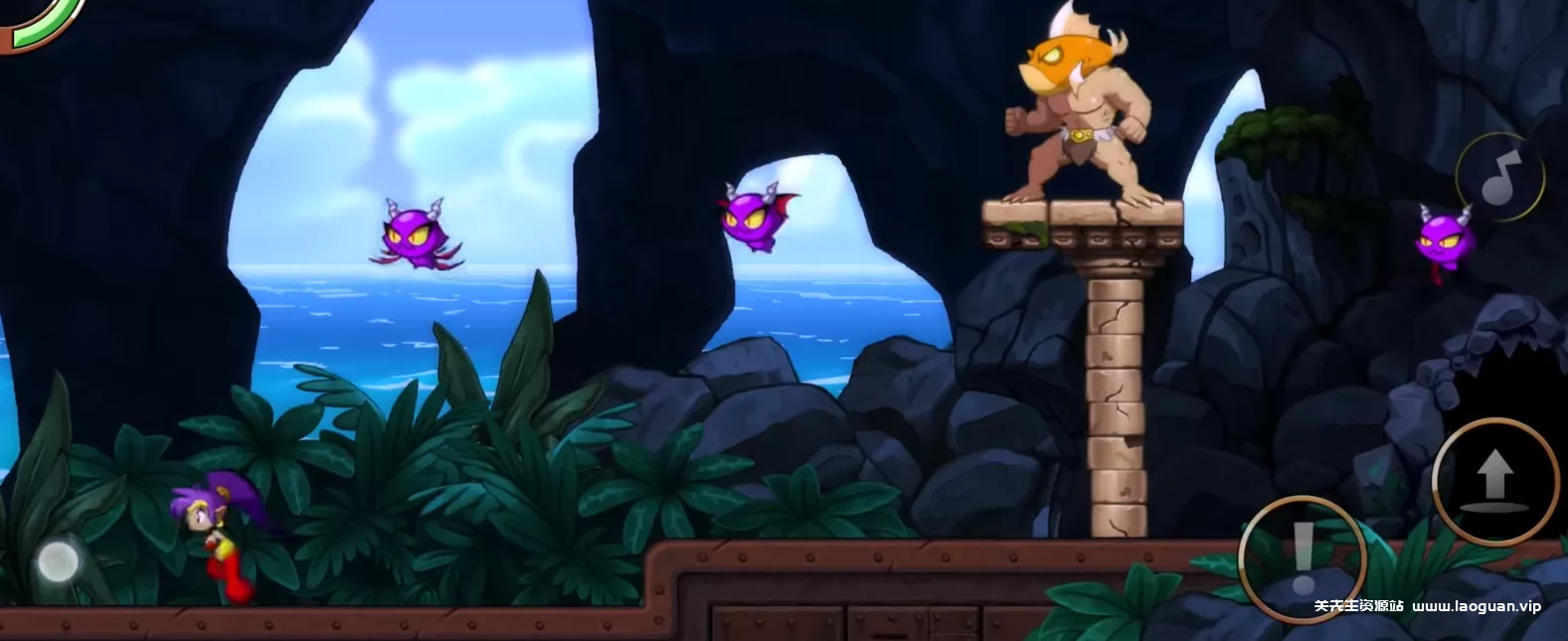 《桑塔和七赛莲》就连boss也很漂亮的卡通风格美少女类恶魔城游戏- 关先生资源站