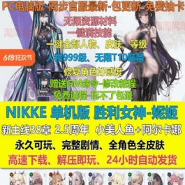 《NIKKE胜利女神妮姬》PC单机版2.5周年T10装备可抽卡剧情关卡完整- 关先生资源站