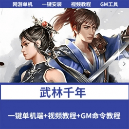 《武林千年》免虚拟机一键单机端重返王陵二层武功大窗口带内G- 关先生资源站