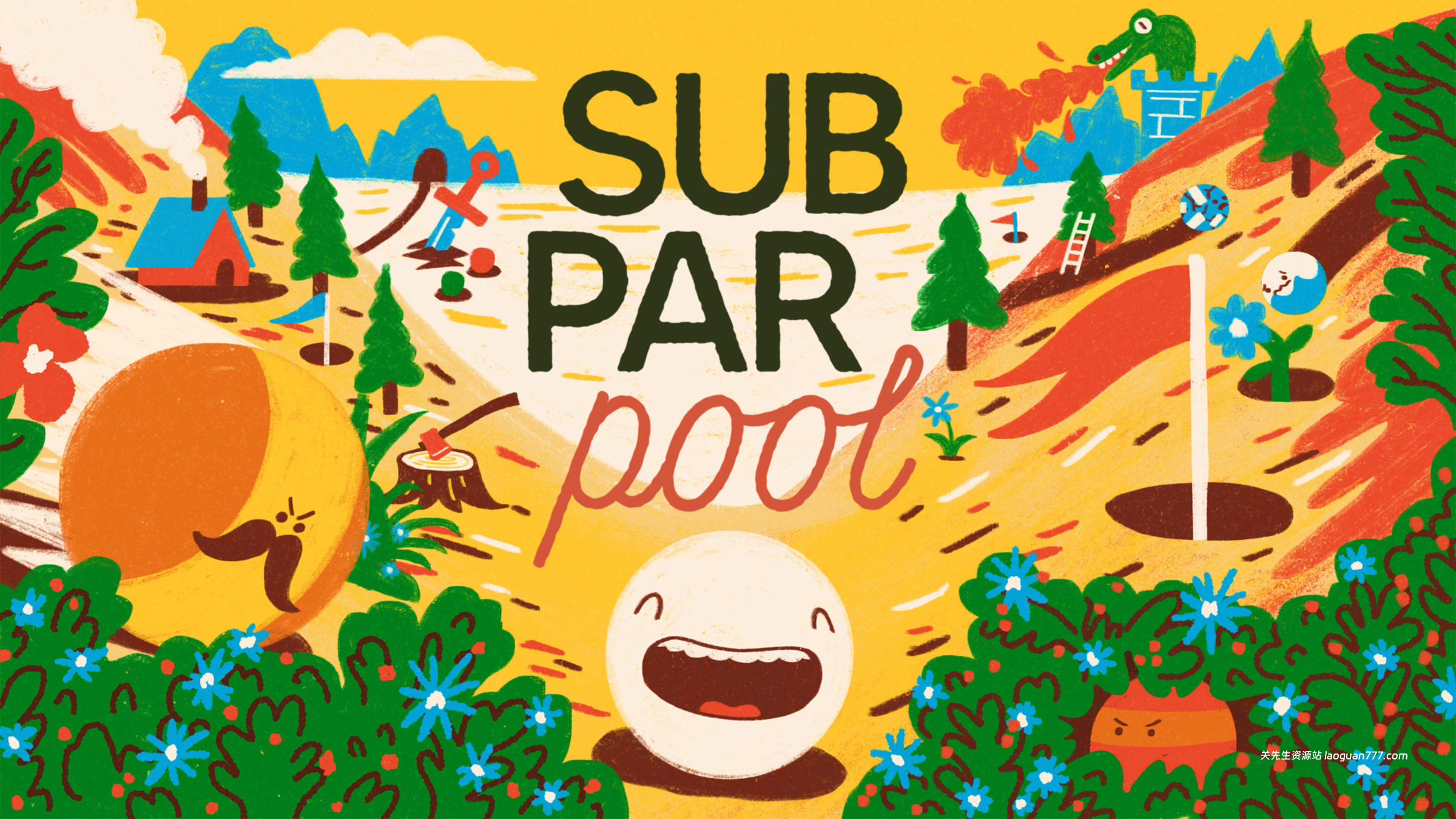 安卓手机游戏《非常规台球subpar poolv1.0.7》[完整版]Steam移植- 关先生资源站