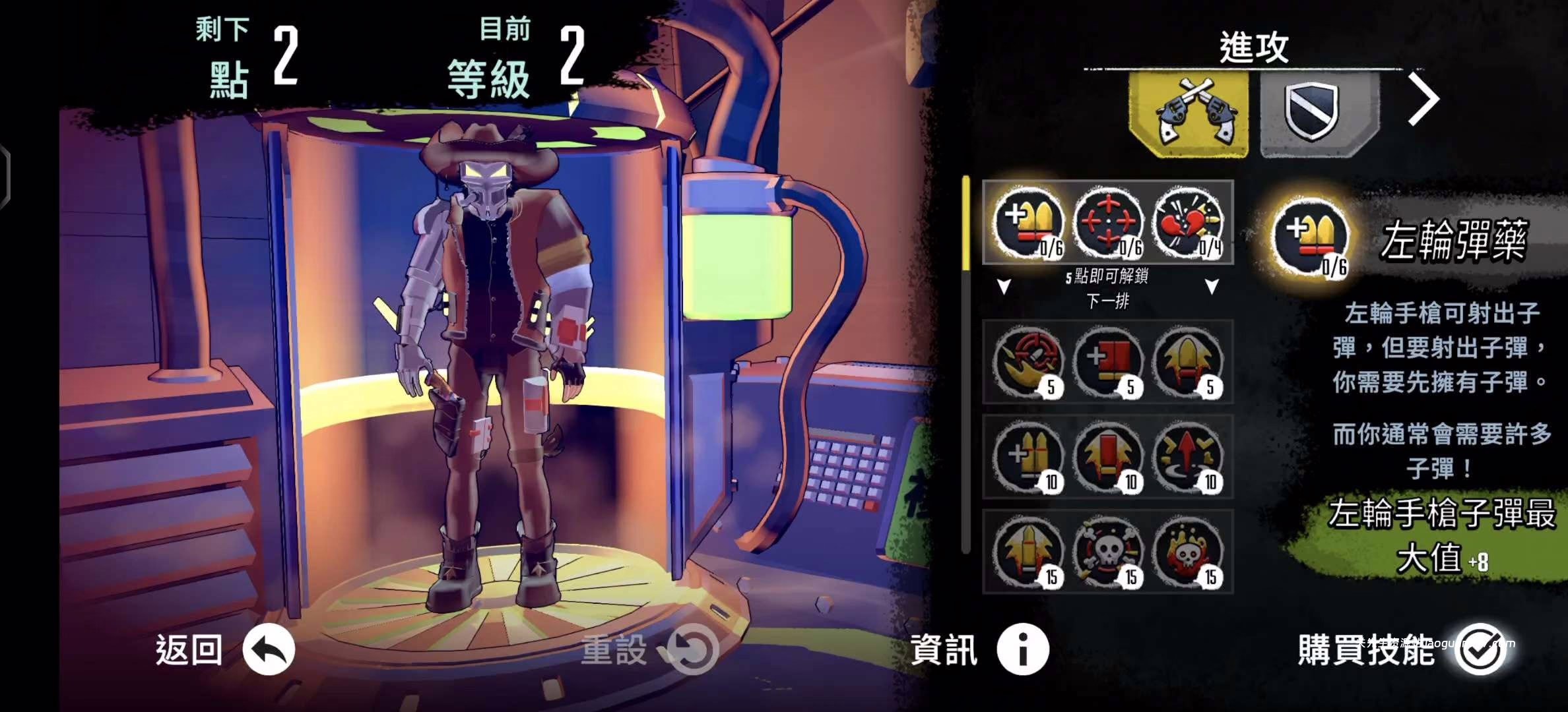 图片[2]- 安卓手机游戏《尘烟霓虹v1.3.3》[完整版]Steam移植一款俯视角西部风rogue双摇杆射击游戏推荐！- 关先生资源站