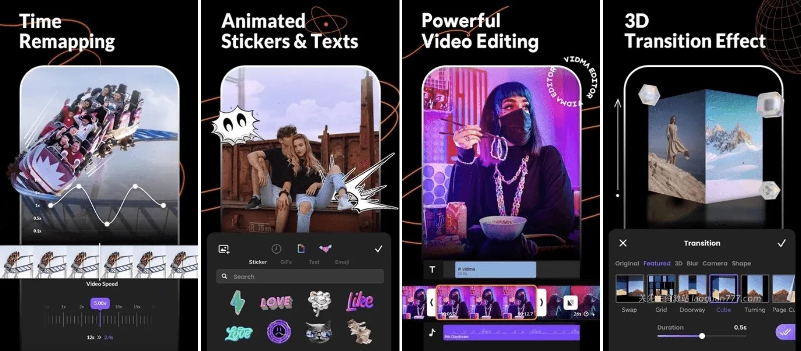 Vidma editor v2.26.0 ，一款易于使用的音乐视频编辑器和视频制作器- 关先生资源站